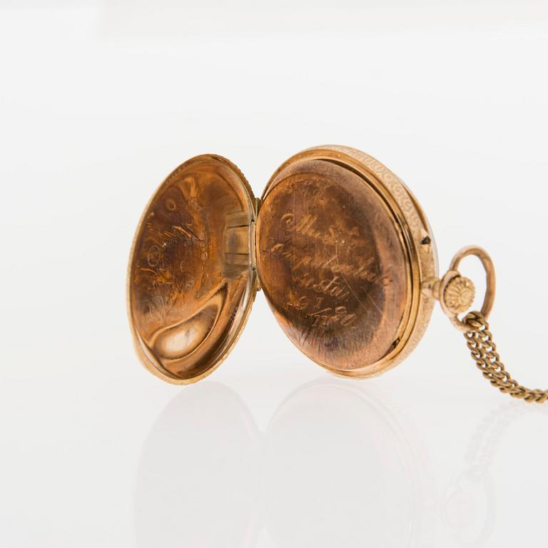 DAMUR, 14K guld, 1920-tal.