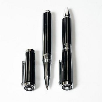 Pennor, 2 st, Montblanc, i etui.