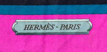 Hermès, sjal "Harnais de cour".