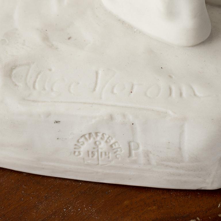 Alice Nordin, a porcelain sculpture, Gustavsberg.