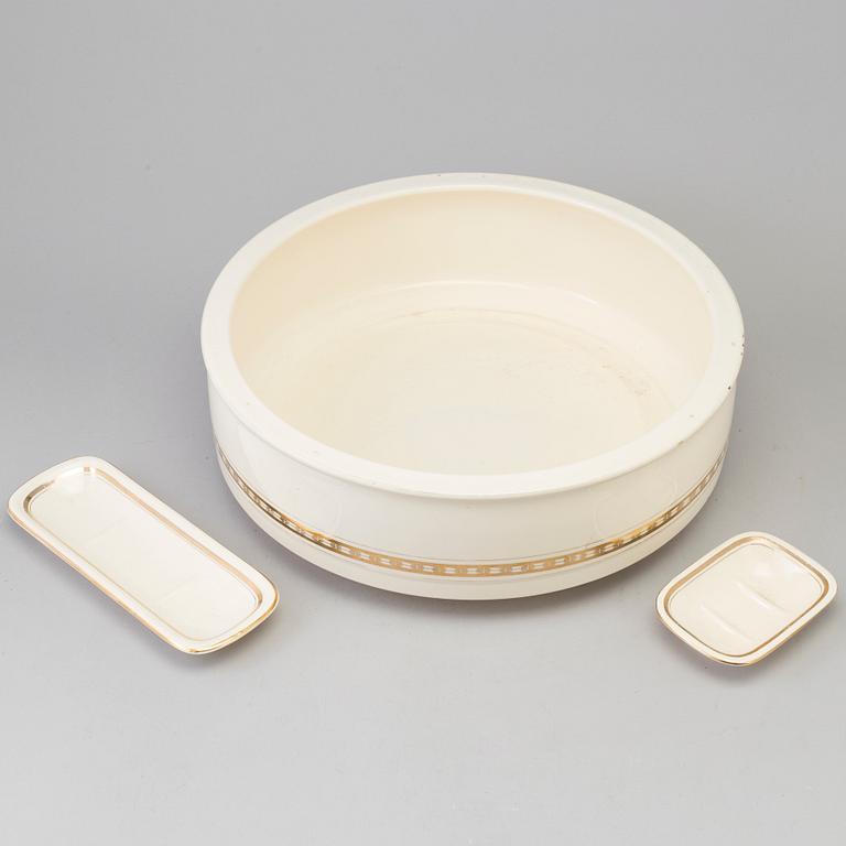 3 pcs of earthenware service from Villeroy & Boch, 20th century.