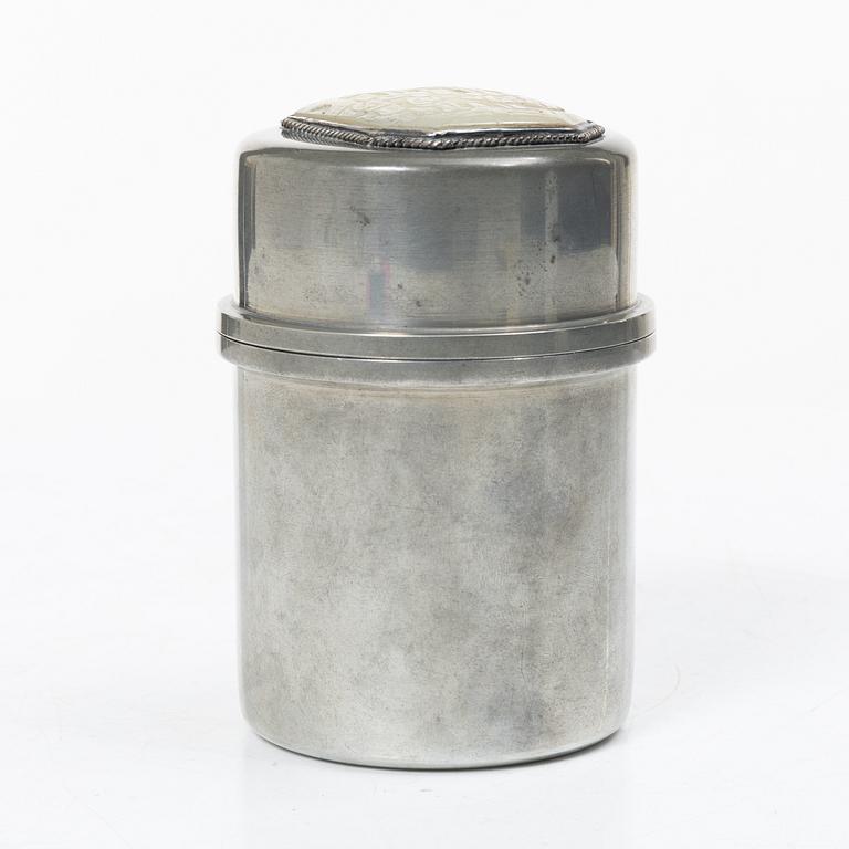 Estrid Ericson, jar with lid, Svenskt Tenn, Stockholm, 1960.