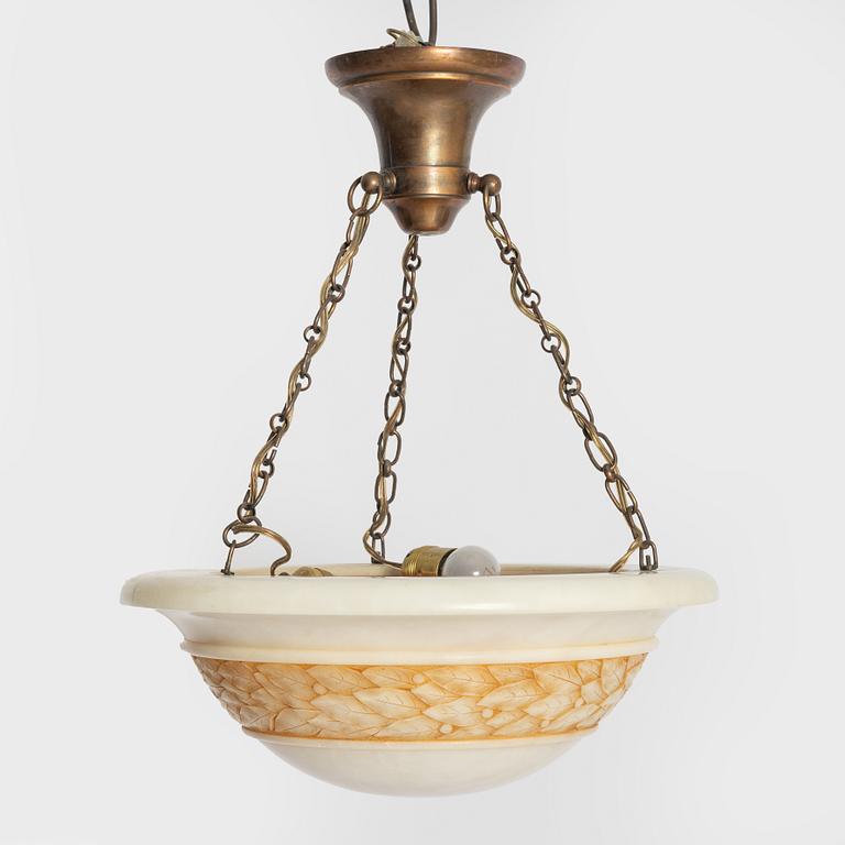 A ceiling lamp, 1920s.