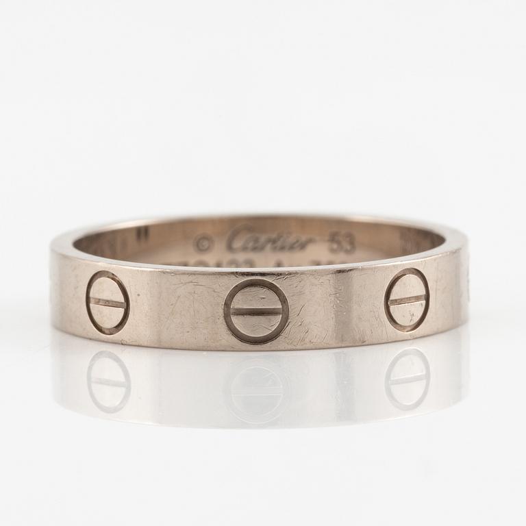 Cartier, ring, "Love", 18K white gold.