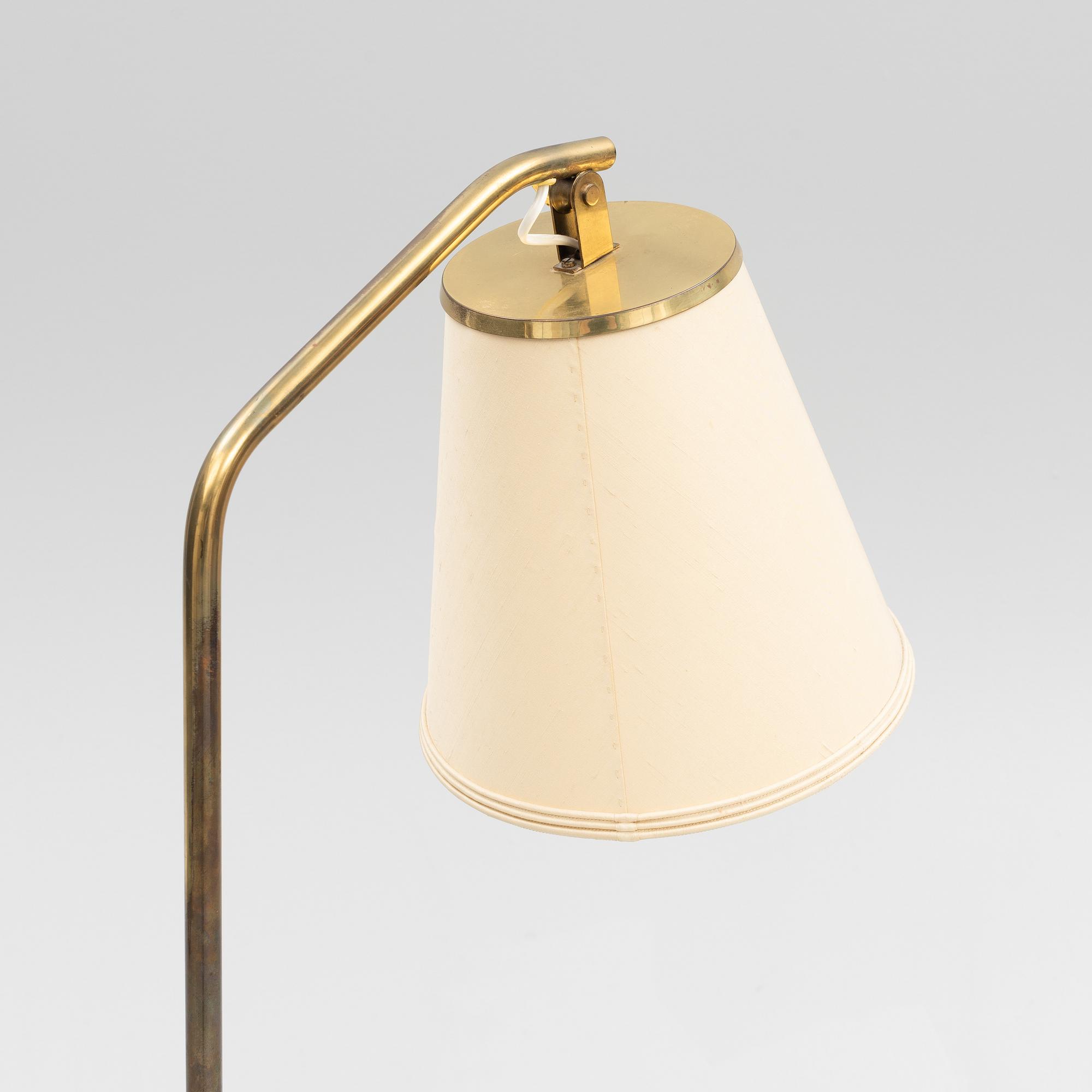 Paavo Tynell, a floor lamp model "9613", Idman, Finland, 1950s.