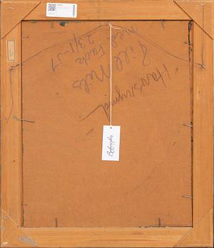 Gunnar Jonn, a signed and dated oil on board.