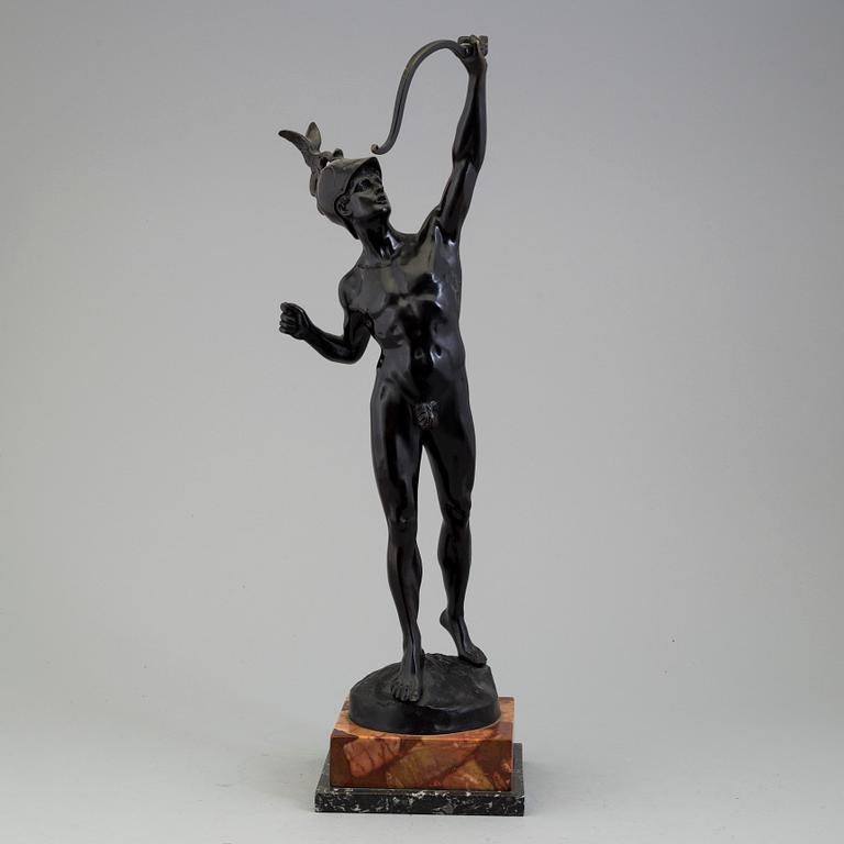 A bronze sculpture by Franz Iffland.