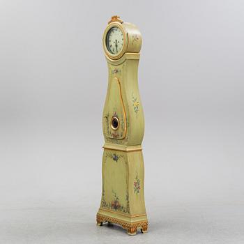 A Swedish longcase clock, first half of the 19th century.