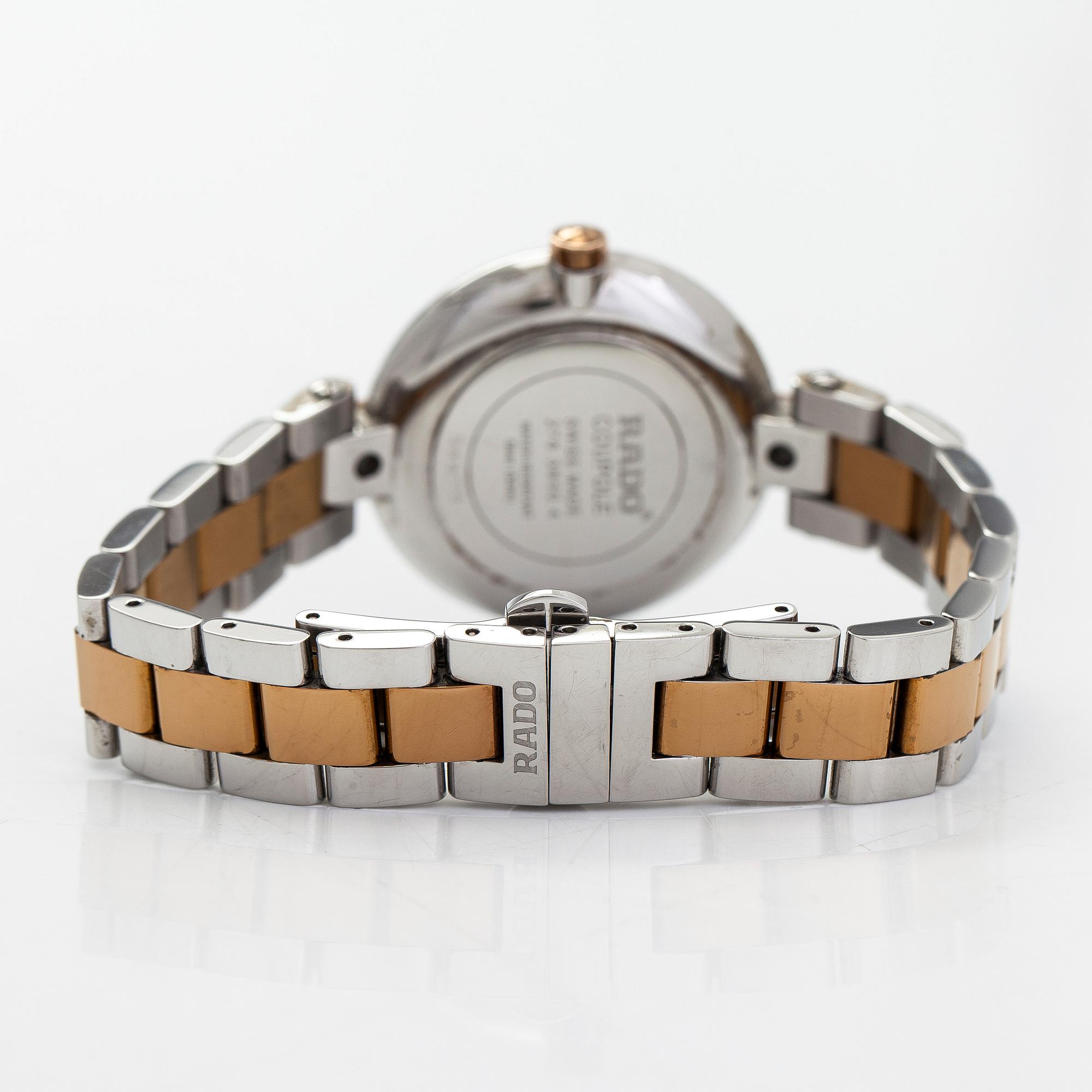 Rado, Coupole, wristwatch, 33 mm.