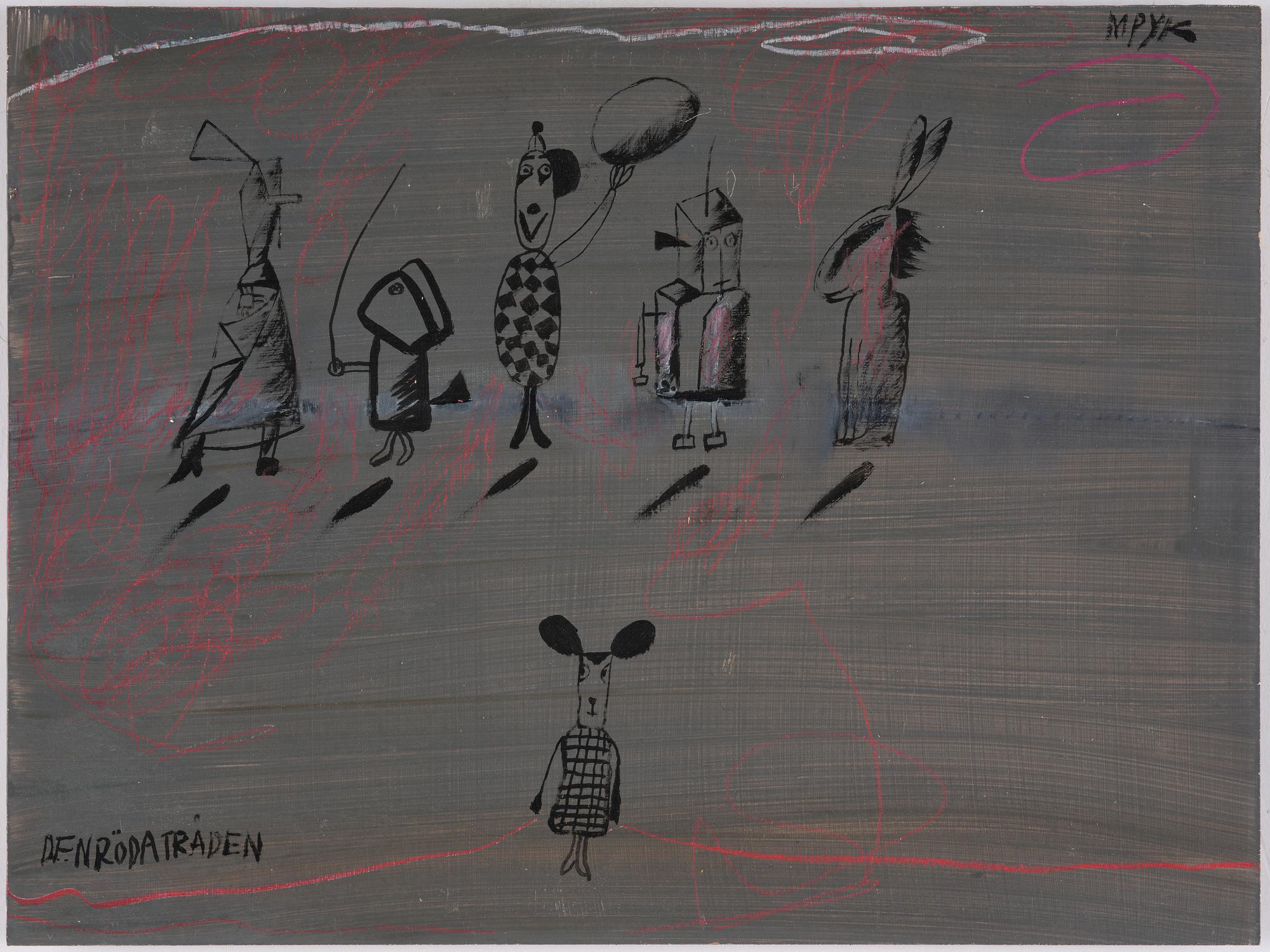 Madeleine Pyk, "Den röda tråden".