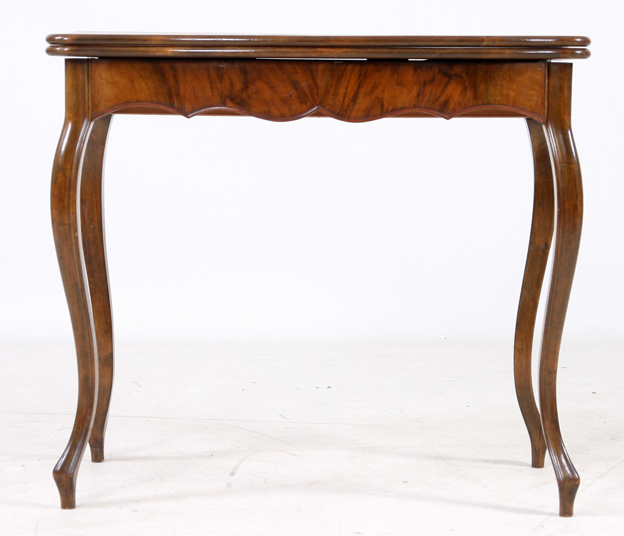 SPELBORD, nyrokoko, 1800-talets andra hälft.