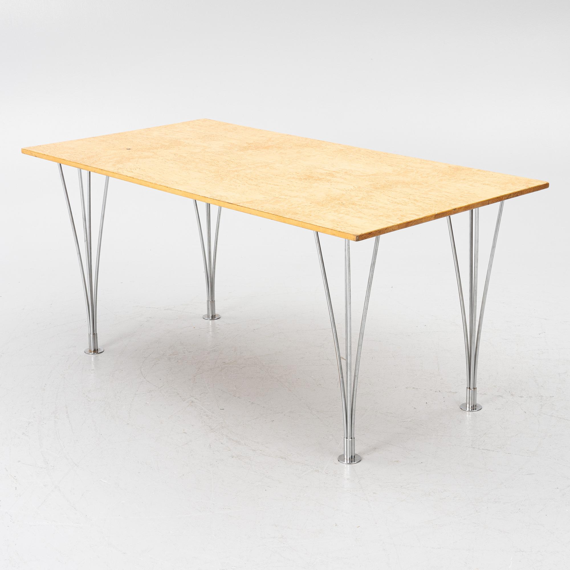 Bruno Mathsson and Piet Hein, desk, Bruno Mathsson International, Värnamo.