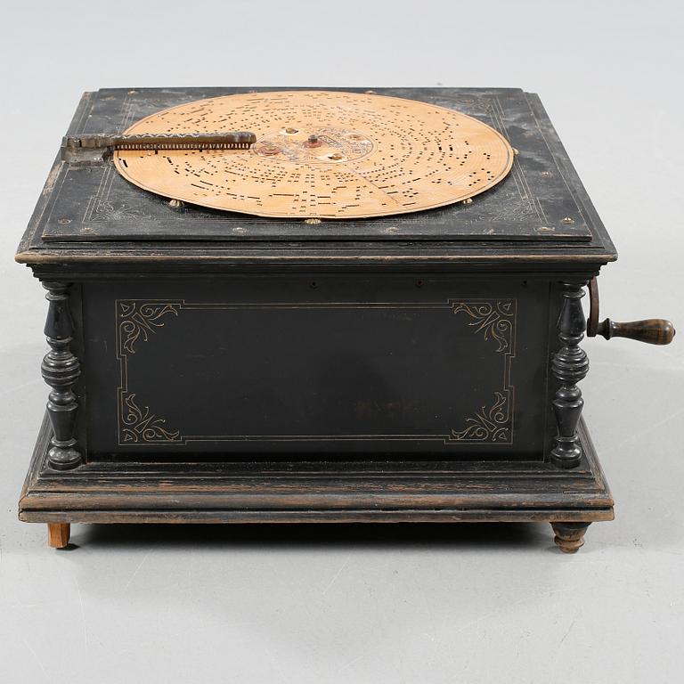 ORGANETTE, nyrenässans, omkring sekelskiftet 1900.