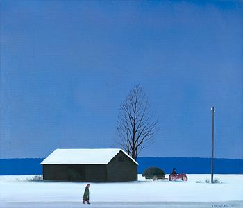 20. Jorma Turtiainen, WINTER EVENING.