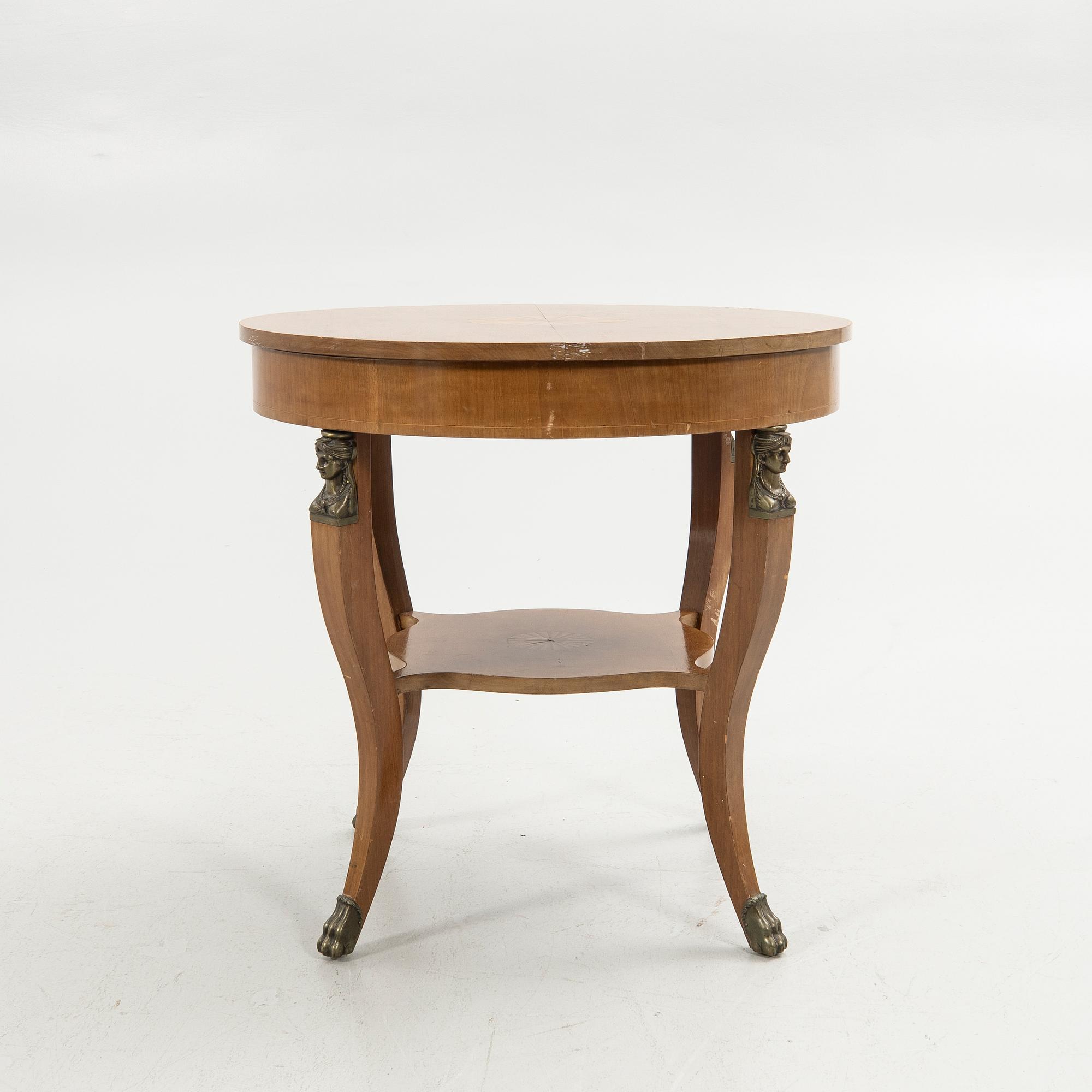 Side table, Empire style, first half of the 20th century.