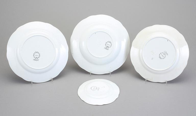 MATSERVIS, 40 delar, "Fjäril", Rörstrand, 1911-1917.