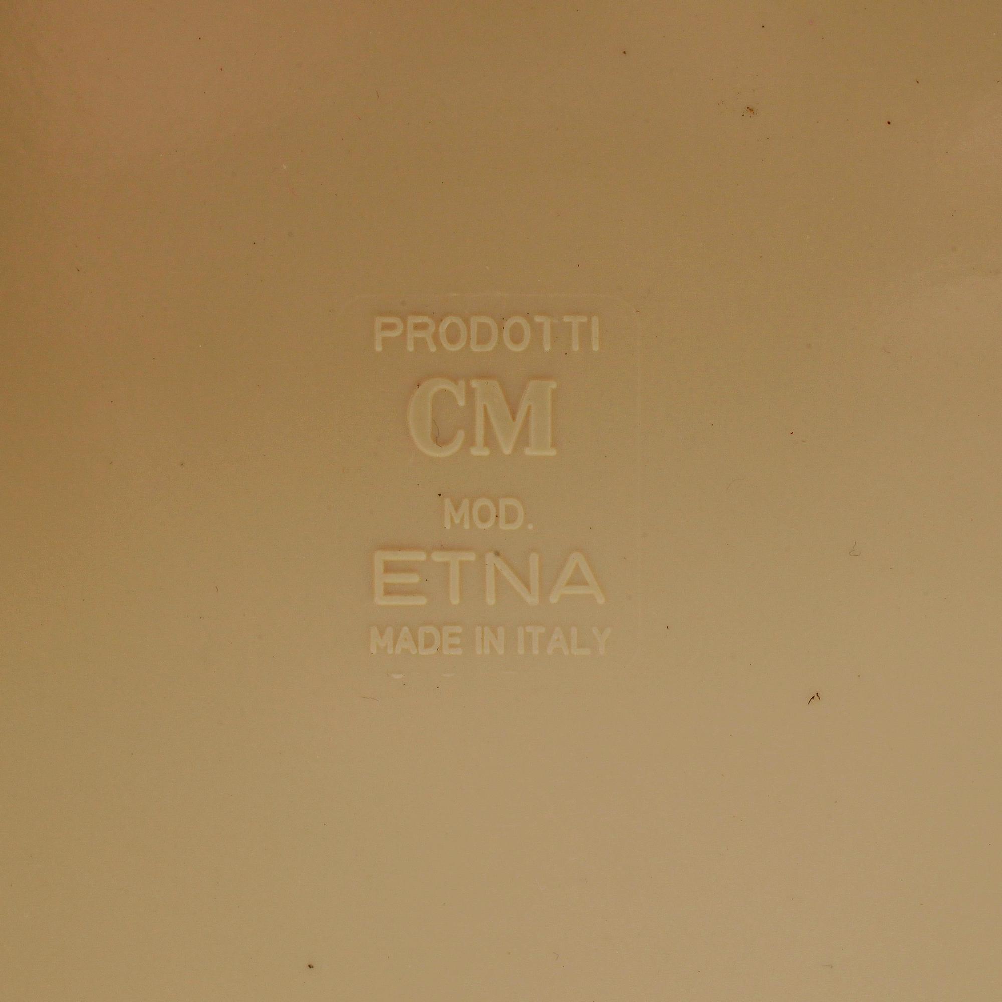 BADRUMSSKÅP, 2 st, plast, Etna, Italien, 1900-talets mitt.