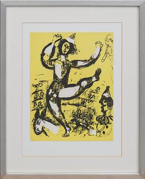 MARC CHAGALL, lithograph, 1960.