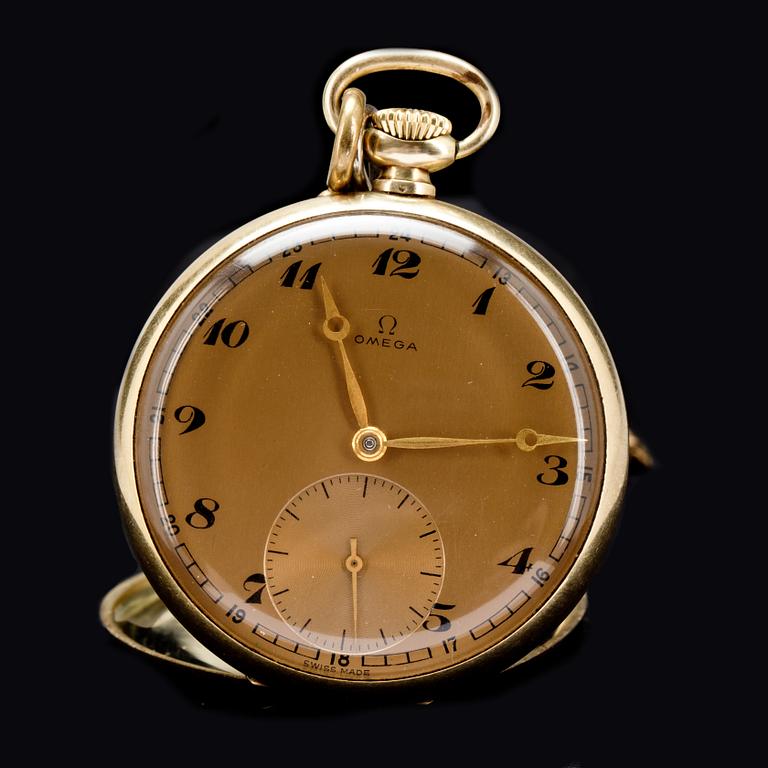 FICKUR, Omega, 14K guld.