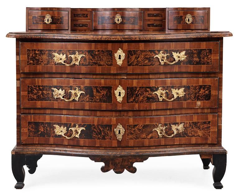 A Swedish late Baroque 18th Century commode.