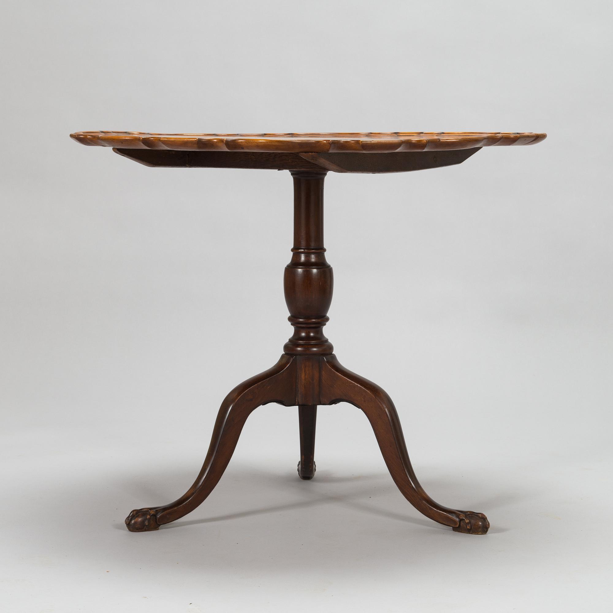 Fällbord, England 1700-tal.