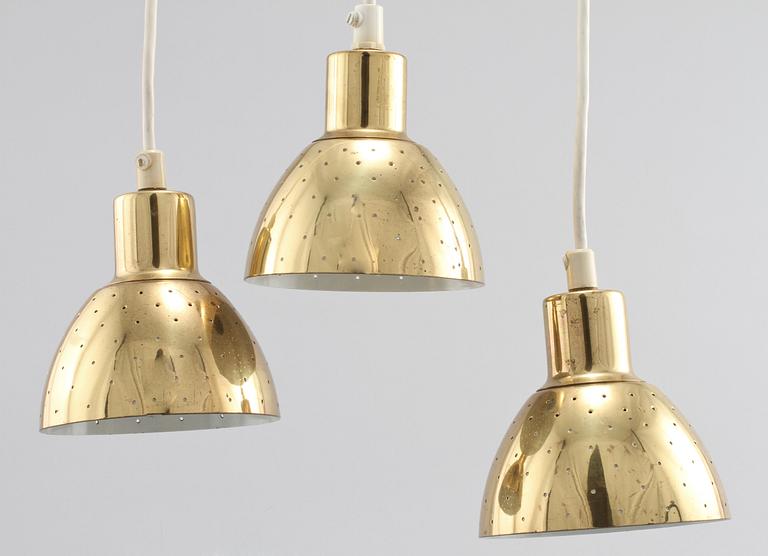 FÖNSTERLAMPOR, 3 st, Hans-Agne Jakobsson, Markaryd, 1900-talets andra hälft, höjd ca 11 cm.