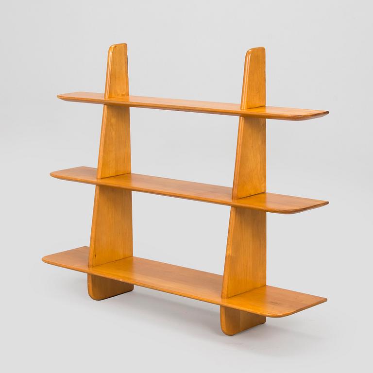 Ilmari Lappalainen, seinähylly / kirjahylly, "Leo", Asko 1900-luvun puoliväli.