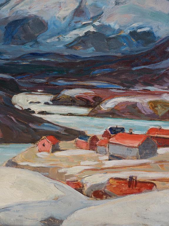 Anna Boberg, Motif from Northern Norway.