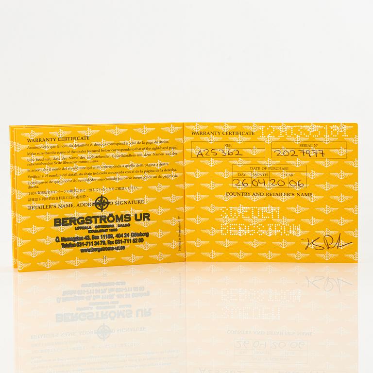 Breitling, Bentley Motors, wristwatch, chronograph, 48.7 mm.