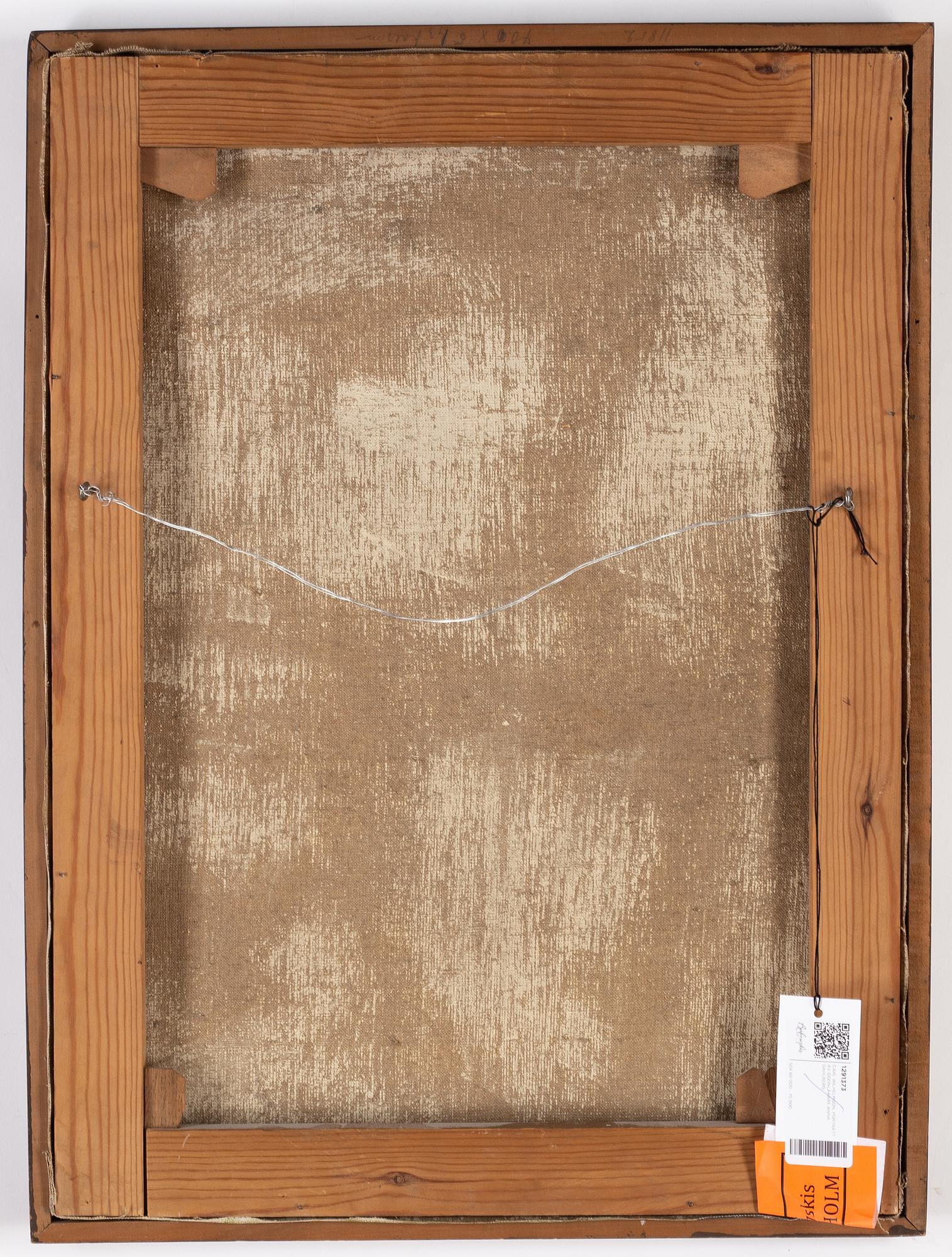 Carl Wilhelmson, olja på duk, signerad och daterad 1921.