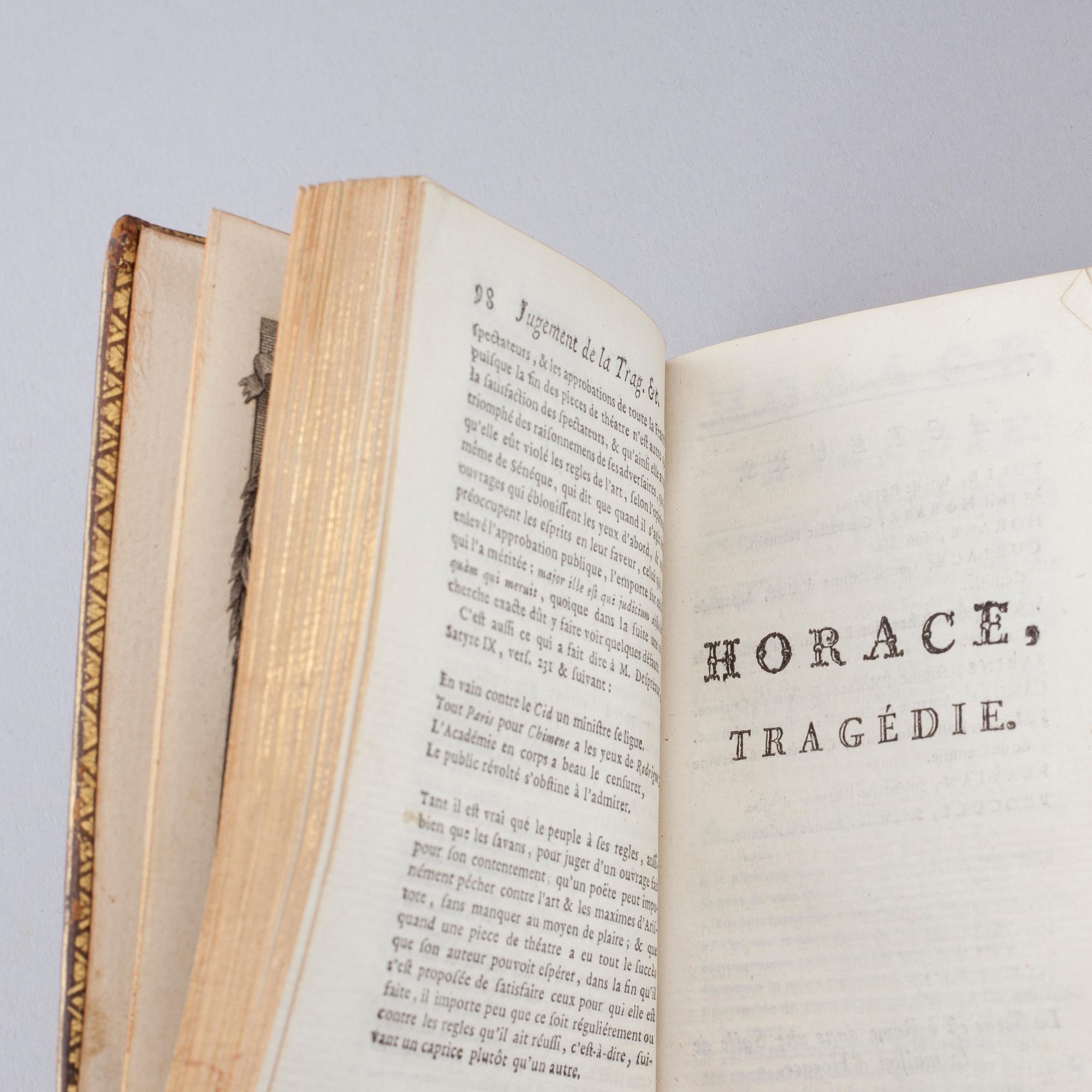 Thirteen 18th century books.