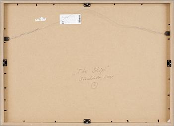 MICHAEL NASBERG, fotografi, sign. "The Ship", Stockholm 2001.