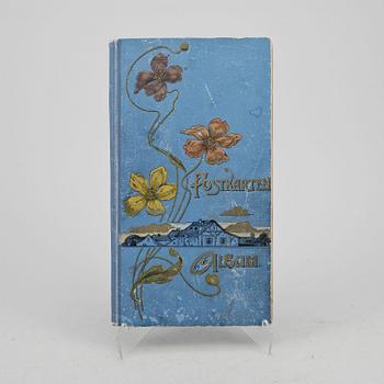 VYKORTSALBUM med vykort, 79 st, mestadels 1900-talets början.