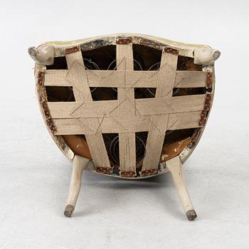 A Louis XV armchair, 18th Century.