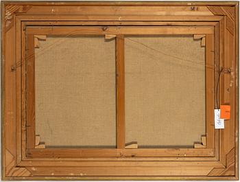 Lindorm Liljefors, Älg i höstlandskap.