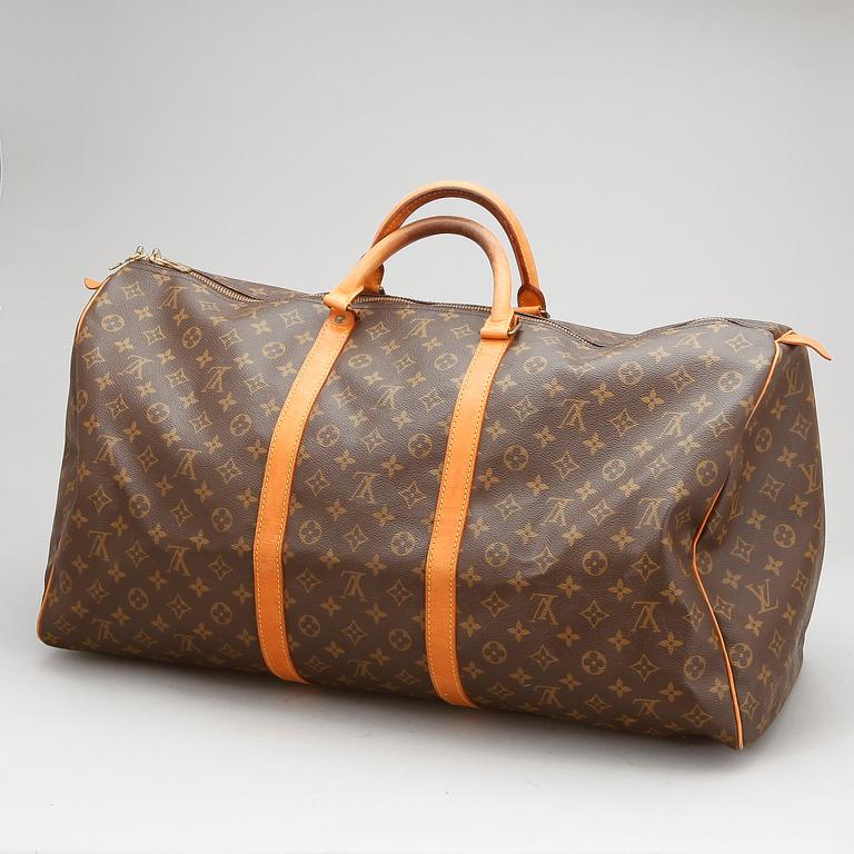 LOUIS VUITTON, weekendväska, "keepall 60", Stämpelmärkt LOUIS VUITTON PARIS made in France.