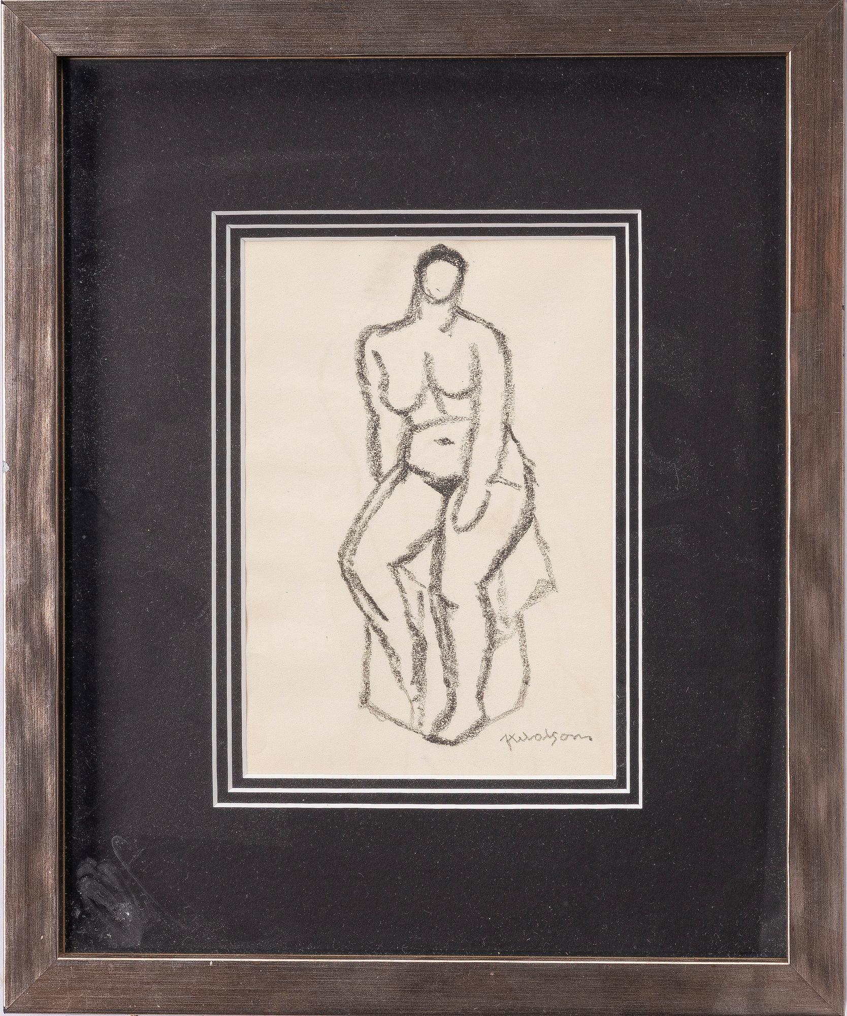 Axel Olson, Model study.