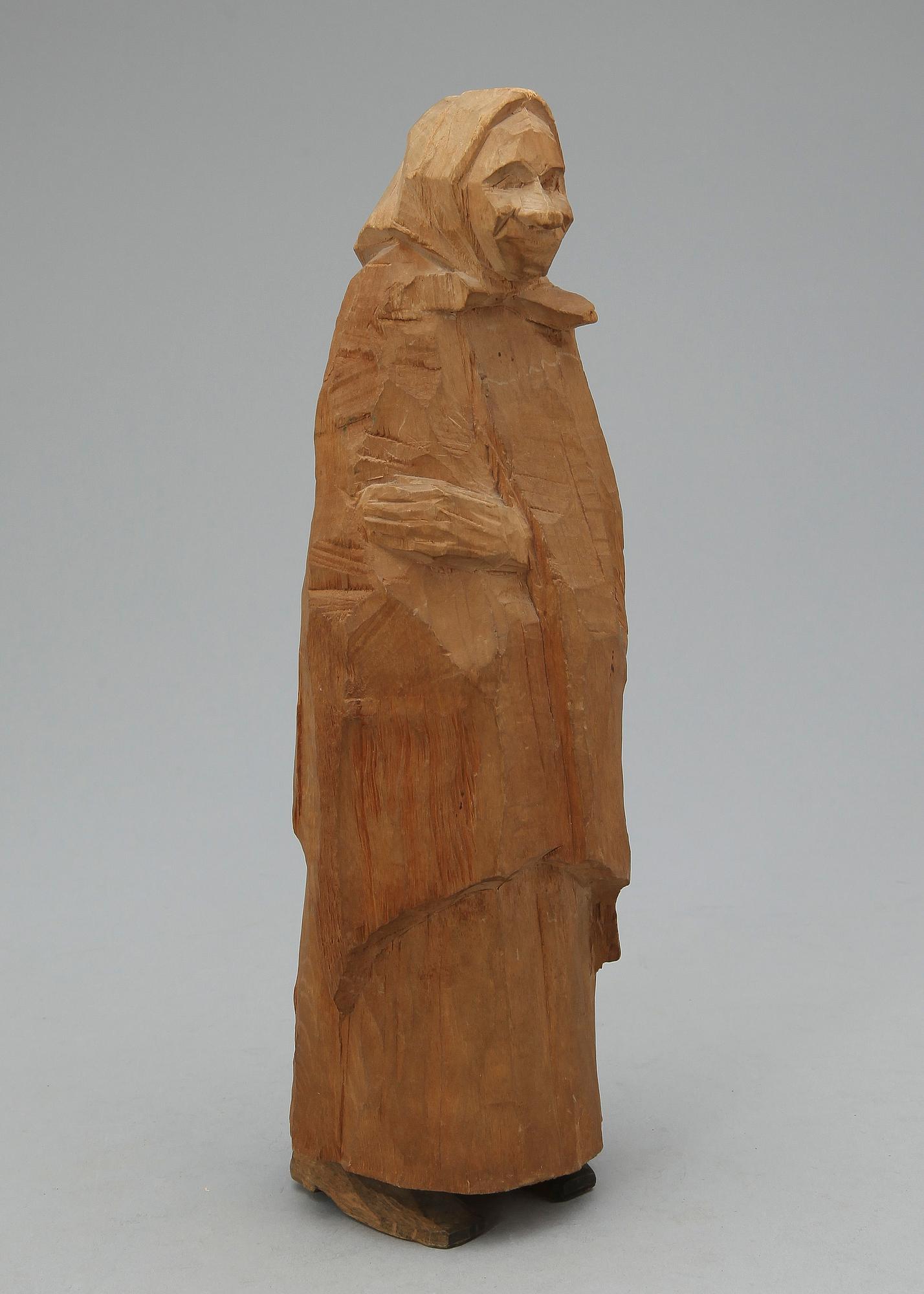 AXEL PETERSSON DÖDERHULTARN, skulptur, gumma, stämpelsignerad.