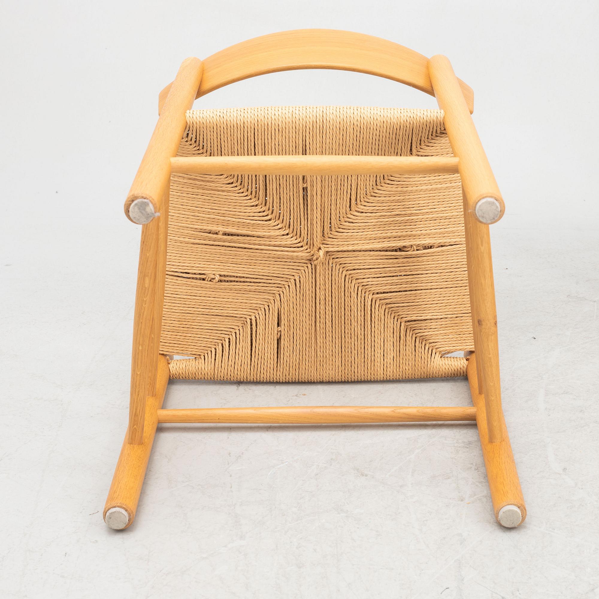 Børge Mogensen, a set of four model 'J39' chairs, Denmark, second half of the 20th Century.