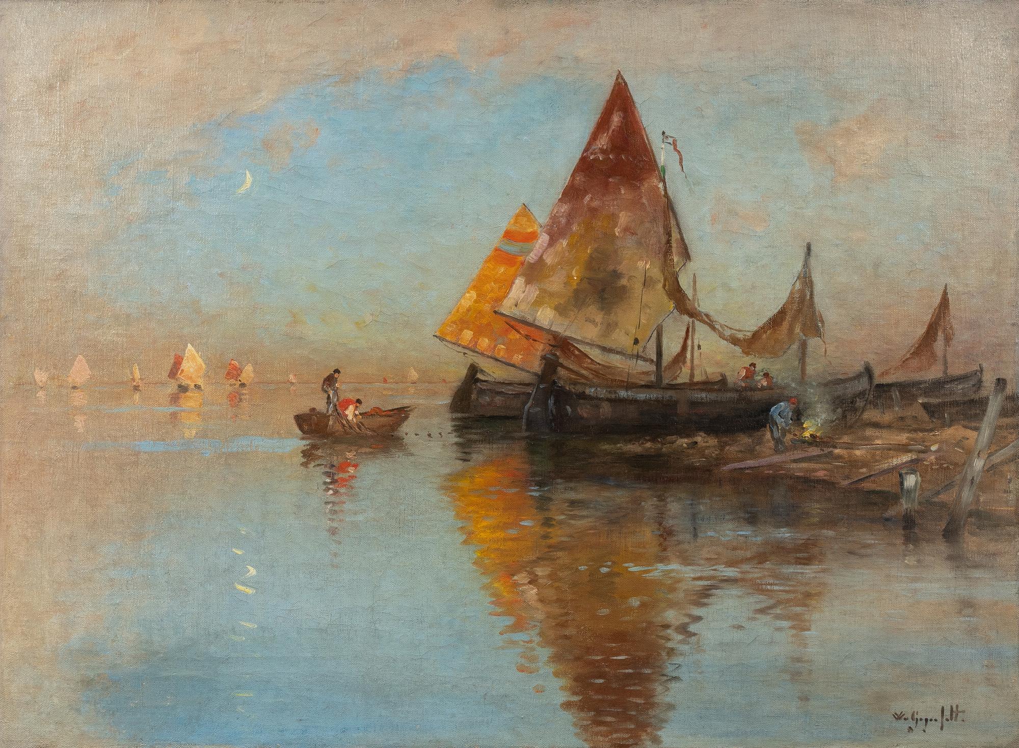 Wilhelm von Gegerfelt, The Lagoon.