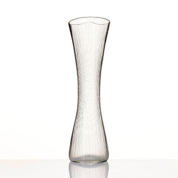 Tapio Wirkkala, a glass vase, model 3509, Iittala, Finland.