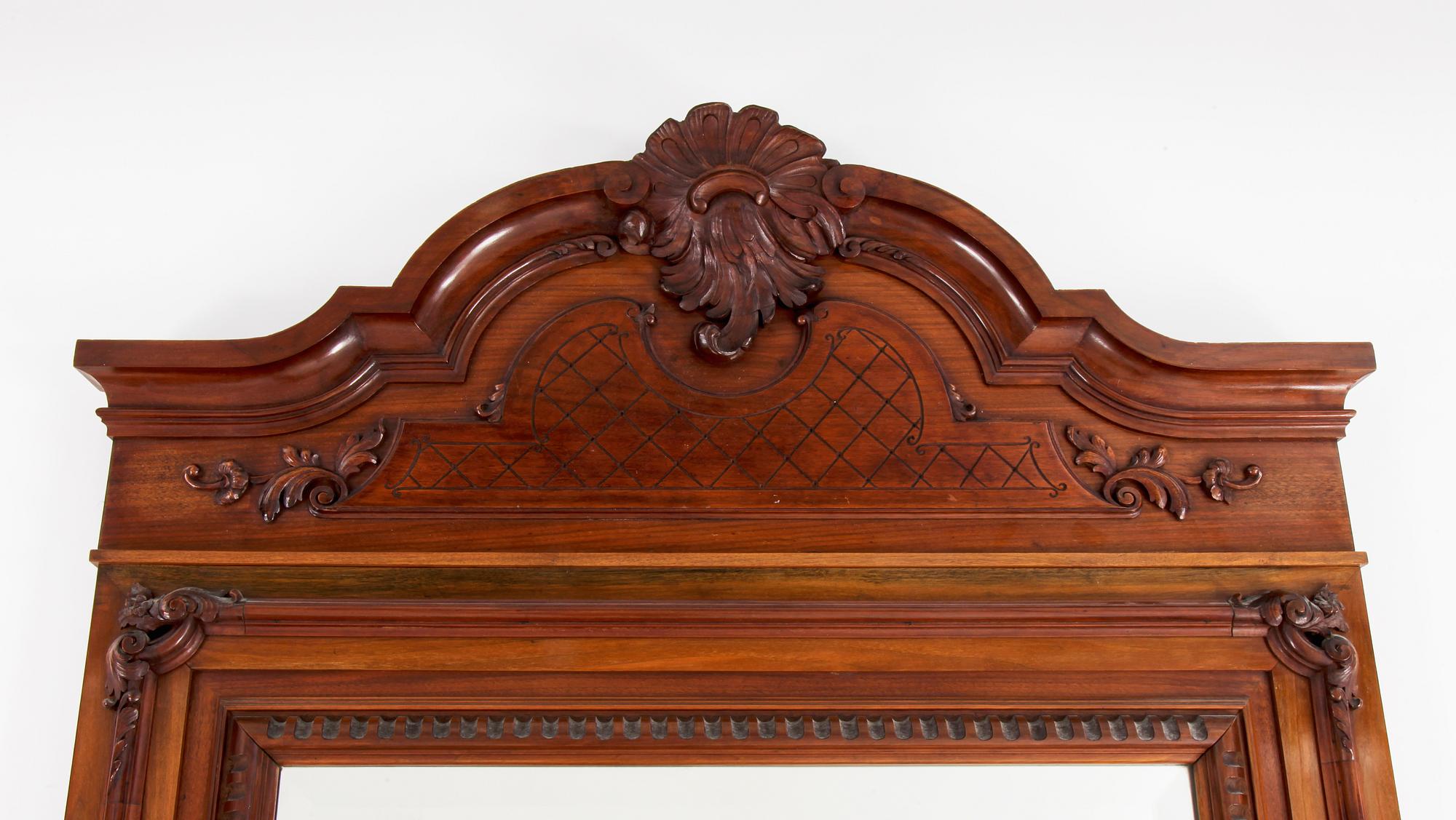 SPEGEL med KONSOLBORD, sekelskifte 1800/1900.