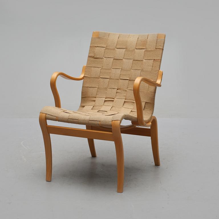 FÅTÖLJ, "Mina", Bruno Mathsson, Mathsson International, Värnamo, 1992.