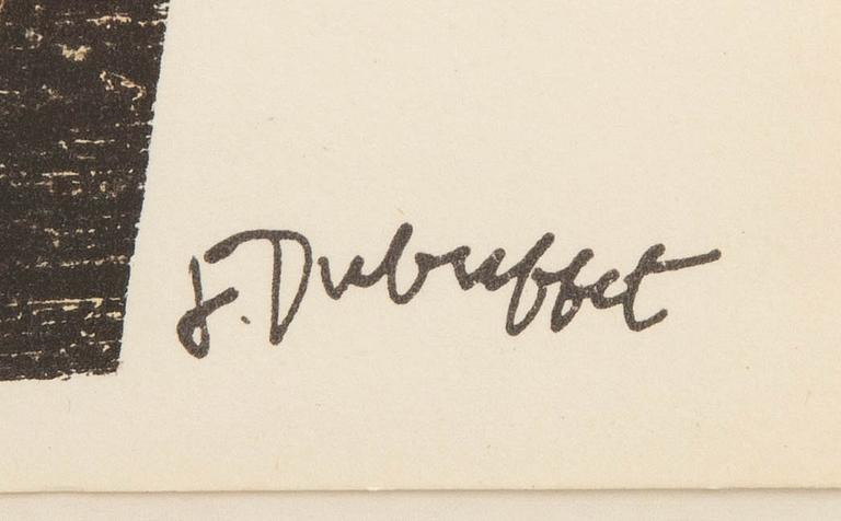 Jean Dubuffet, "The Warrior" 1958.