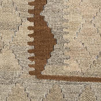 A CARPET, Kilim 247 x 158 cm.