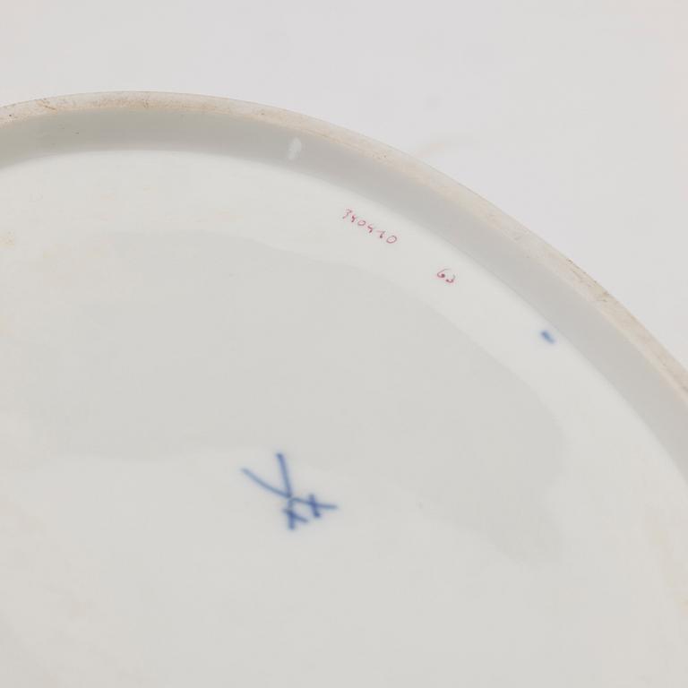 Meissen, Terrin samt lockask, porslin, 1900-tal.
