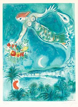 267. Marc Chagall, "Sirène et poisson", ur: "Nice et la Côte d'Azur".