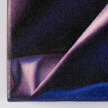 Yrjö Edelmann, "Wrapped darkblue parcel".