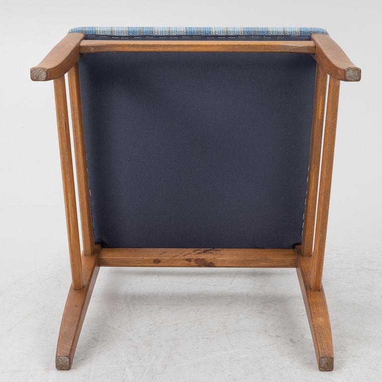 Carl Malmsten, four chairs 'Calmare Nyckel', late 20th century.