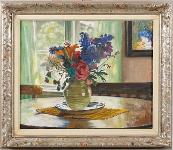 HARALD MOLTKE, oil on canvas, signed HM and dated 1945.